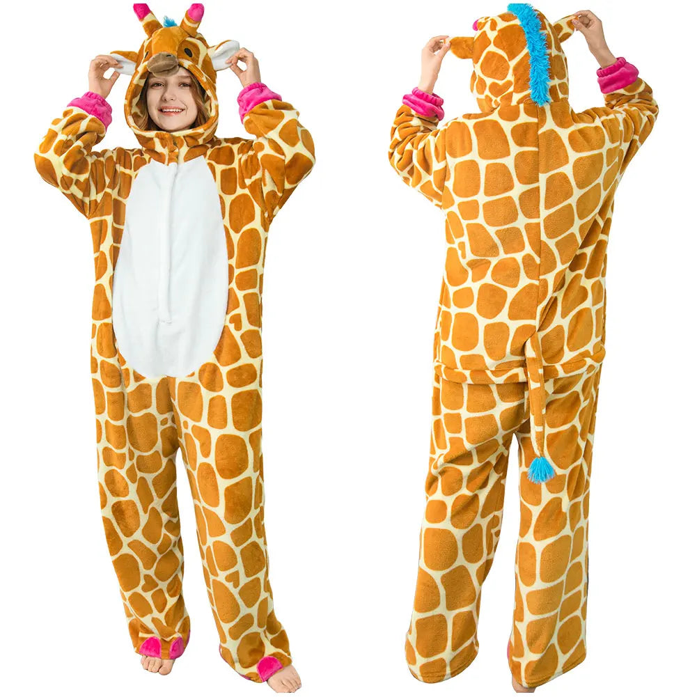 Halloween Animal Kigurumi Adult Plus Size Onesie Costume