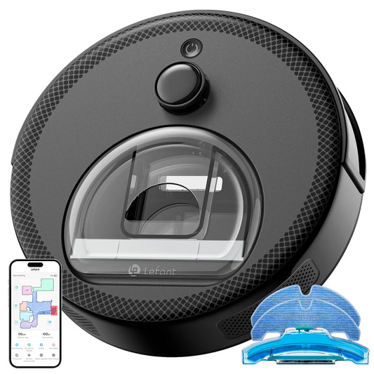 Lefant M330 Pro Robot Vacuum Mop 5000Pa LiDAR WiFi Pet