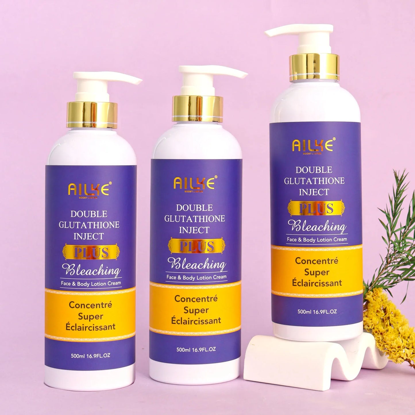 Ailke Anti Black Spots Intensive Serum Brightening Serum for Even and Radiant Complexion Face Care Against Dark Spots 120 ml