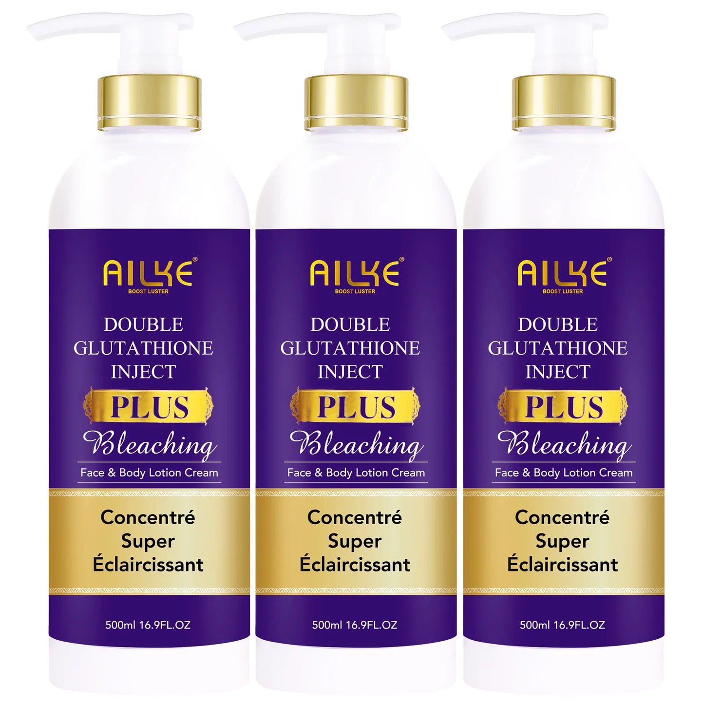 AILKE Glutathione Bleach Range Facial Soap for Whitening Moisturizing Hydration Even Skin Tone