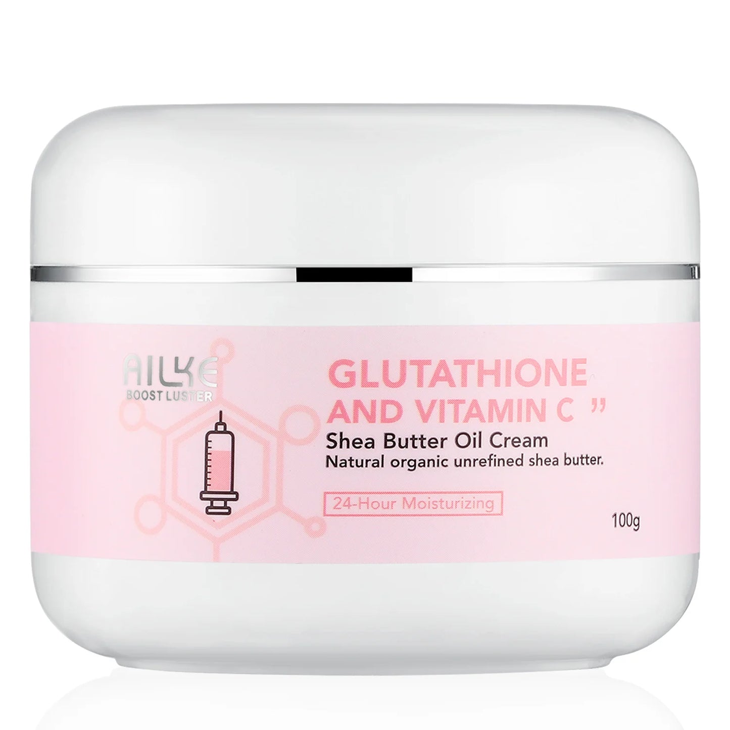 Ailke Whitening And Lightening Cream For Face And Body Intense Hydrating Repair With Shea Butter Oil