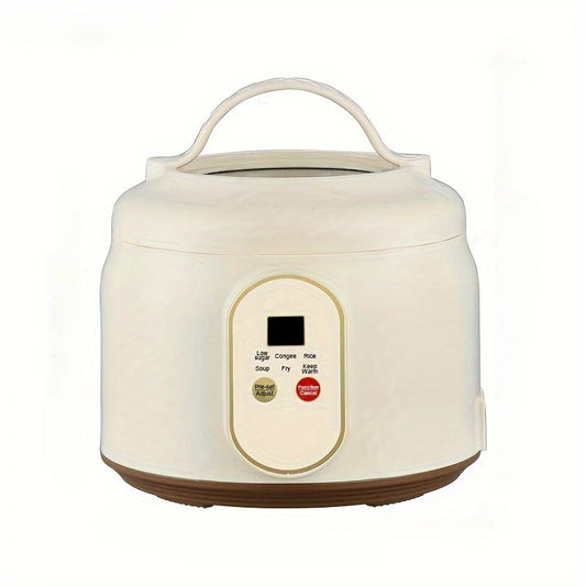 1.8L Electric Rice Cooker Portable Multi Cooker Household Rice Pot Non Stick Smart Low Sugar Cooking Machine for Kitchen and Home