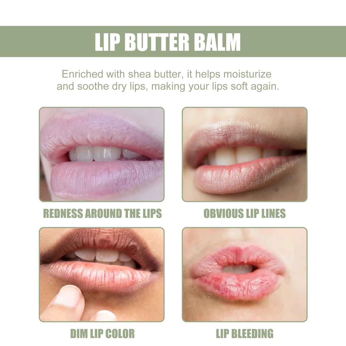 Moisturizing Lip Balm Lip Shine Hydrating Sheer Tinted Soothing Lip Care Smoothing Lip Lines Makeup Tools and Accessories