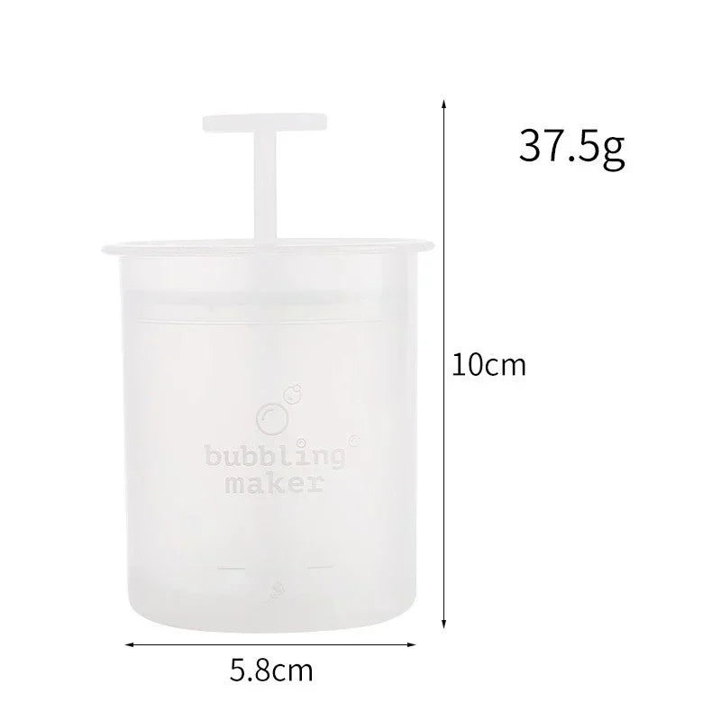 Foaming Clean Tool Simple Face Cleanser Shower Bath Shampoo Foam Maker Bubble Foamer Device Cleansing Cream Reusable