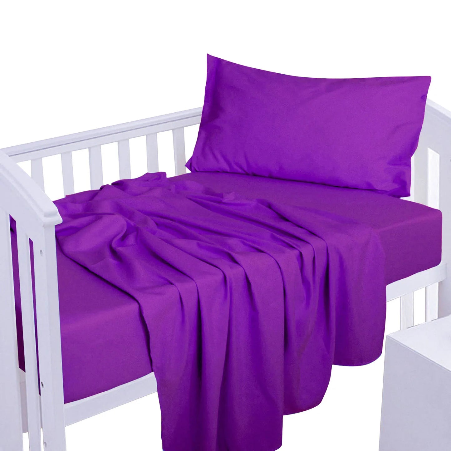 Ntbay 3 Piece Microfiber Toddler Sheet Set Pillowcase