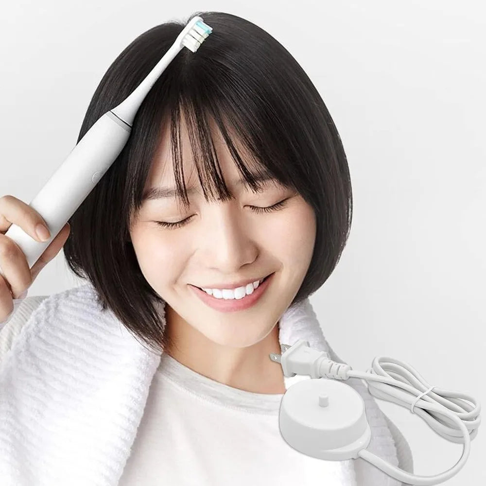 Electric Toothbrush Charger Base for Philips Sonicare HX6100 HX3000 HX6000 HX8000 IP67 Waterproof 3.6ft Cable Replacement Charger