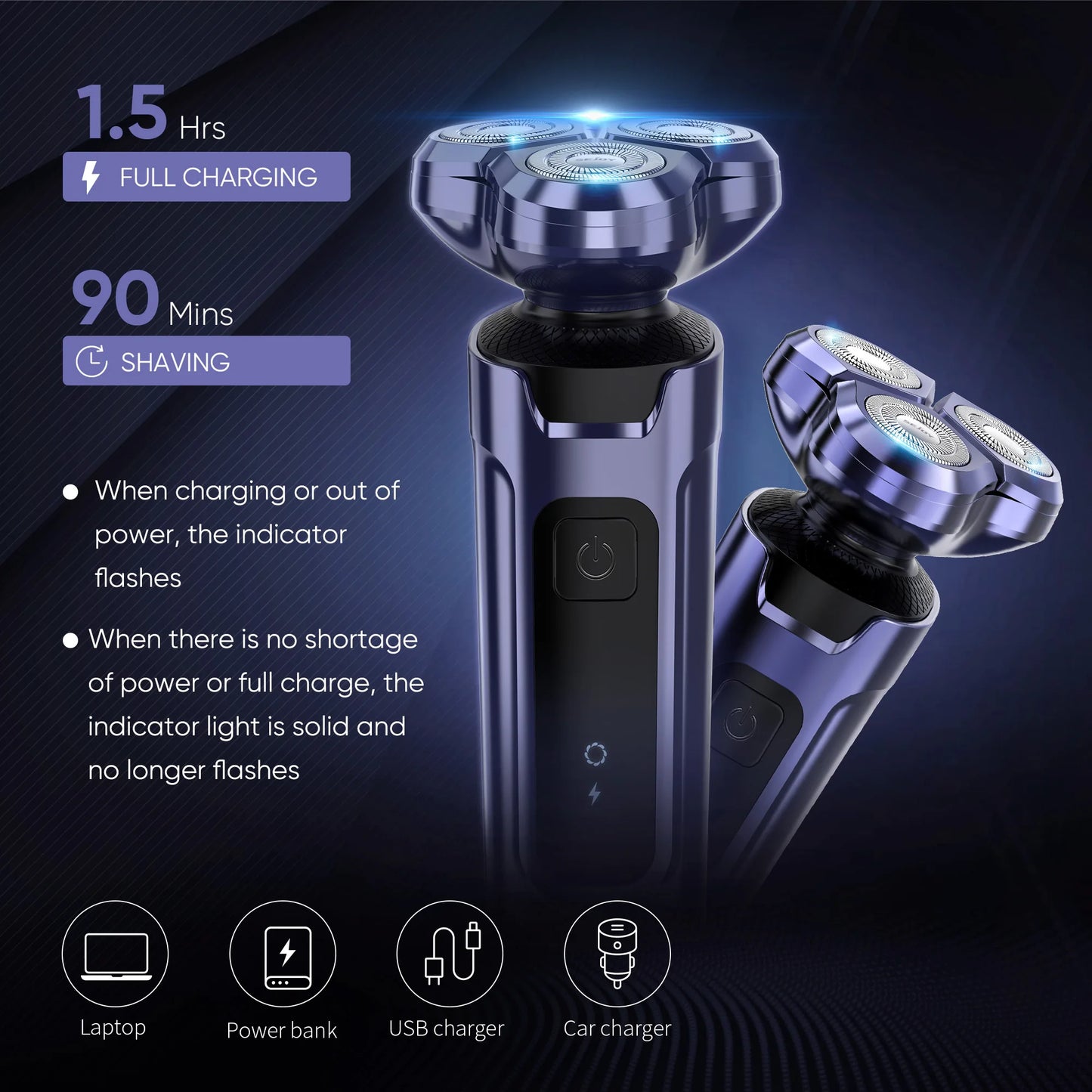 Sejoy Men Grooming Kit Cordless Rechargeable Trimmer