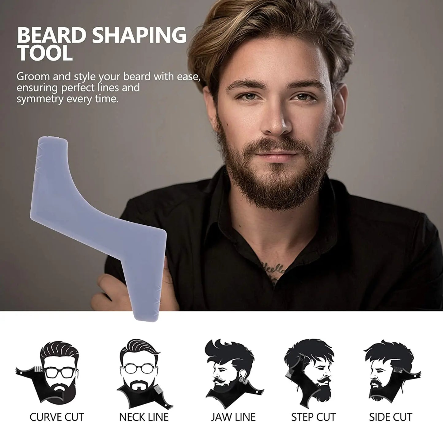 10 In 1 Beard Growth Kit with Beard Oil Beard Balm Beard Conditioner Beard Shampoo Beard Roller and Beard Comb Gifts for Men
